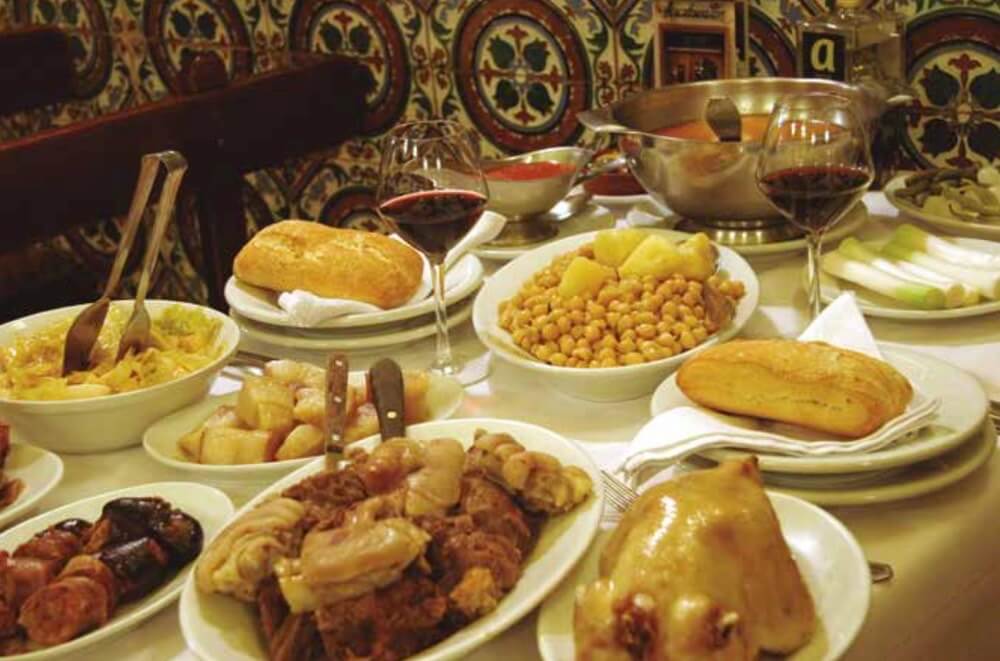 Cocido Madrileno at Malacatin