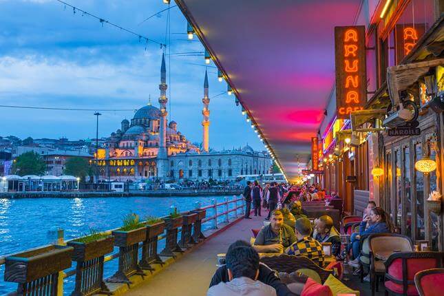 Restaurants immediately surrounding major attractions like Hagia Sophia and Topkapi Palace tend to have inflated prices with underwhelming flavors. Walk just a few blocks away to find better food at local haunts where Istanbullus dine. Try some real Turkish kebap or mezes in a side-street meyhane (tavern) where the locals cheer and the rakı flows.