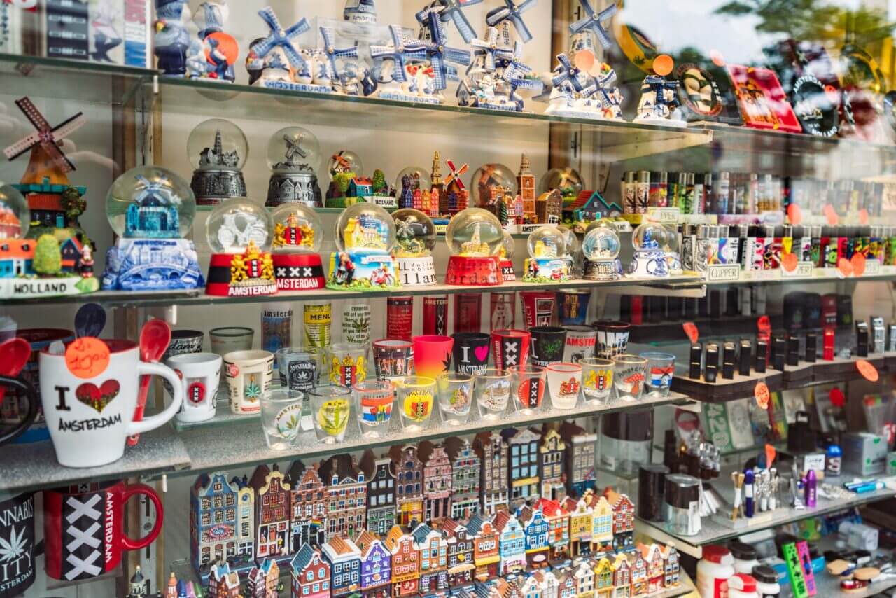  Those rows of clogs, tulip bulbs, and cheesy t-shirts might look tempting, but are they really worth it? Many souvenirs in central tourist areas come with a hefty markup. <br> For authentic Dutch gifts, venture off the beaten path or visit local markets where real Amsterdammers shop.